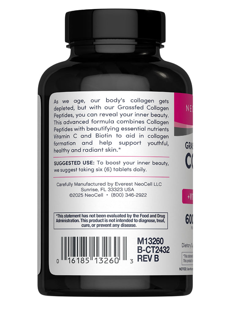 Neocell Grassfed Collagen Peptides + C & Biotin