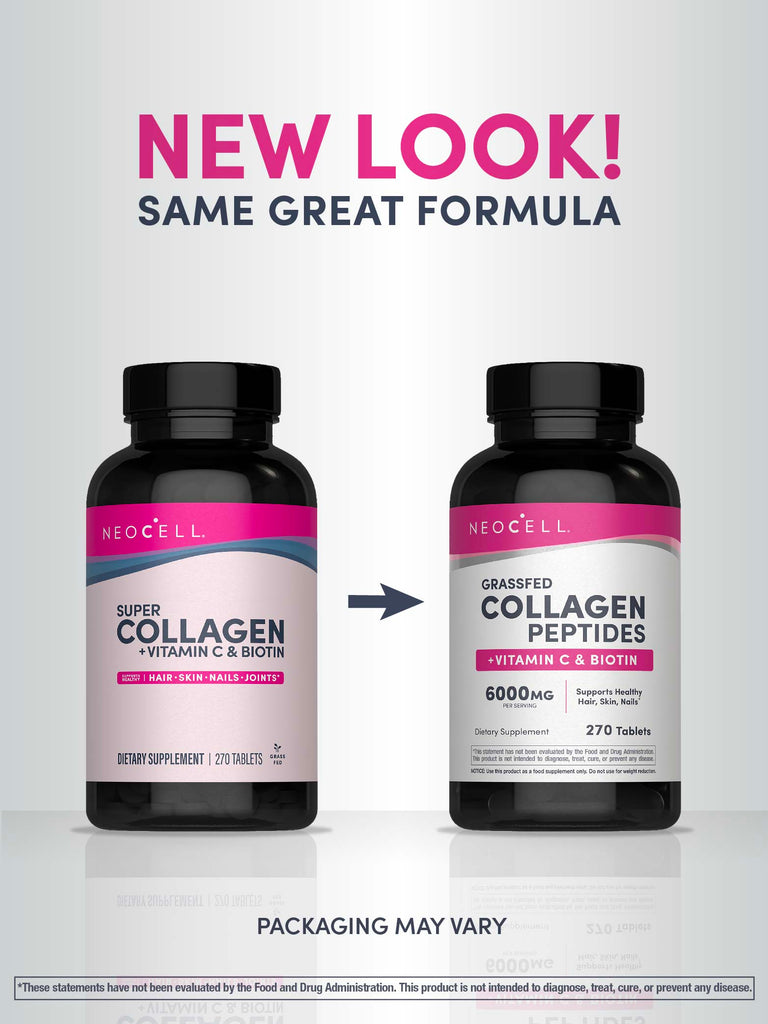 Neocell Grassfed Collagen Peptides + C & Biotin