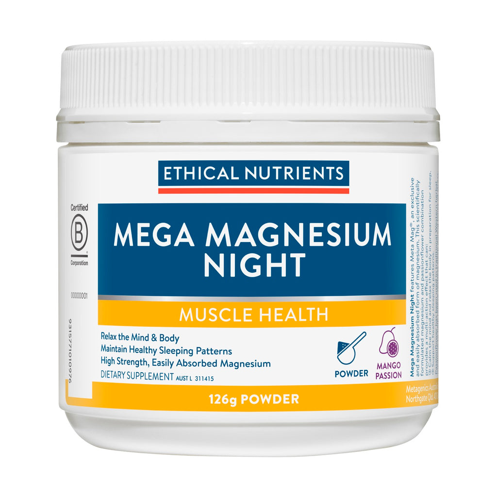 Ethical Nutrients Mega Magnesium Night Powder