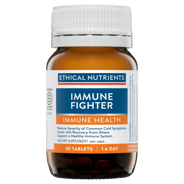 Ethical Nutrients Immune Fighter 30 Tablets - NZ Health Store