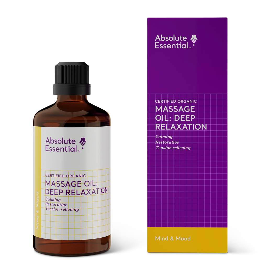 Absolute Essential Massage Oil Deep Relaxation (Organic), 100ml
