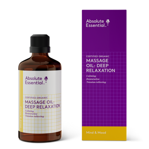 Absolute Essential Massage Oil Deep Relaxation (Organic), 100ml