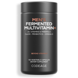 Codeage Men's Fermented Multivitamin+ 120 Vegetable Capsules