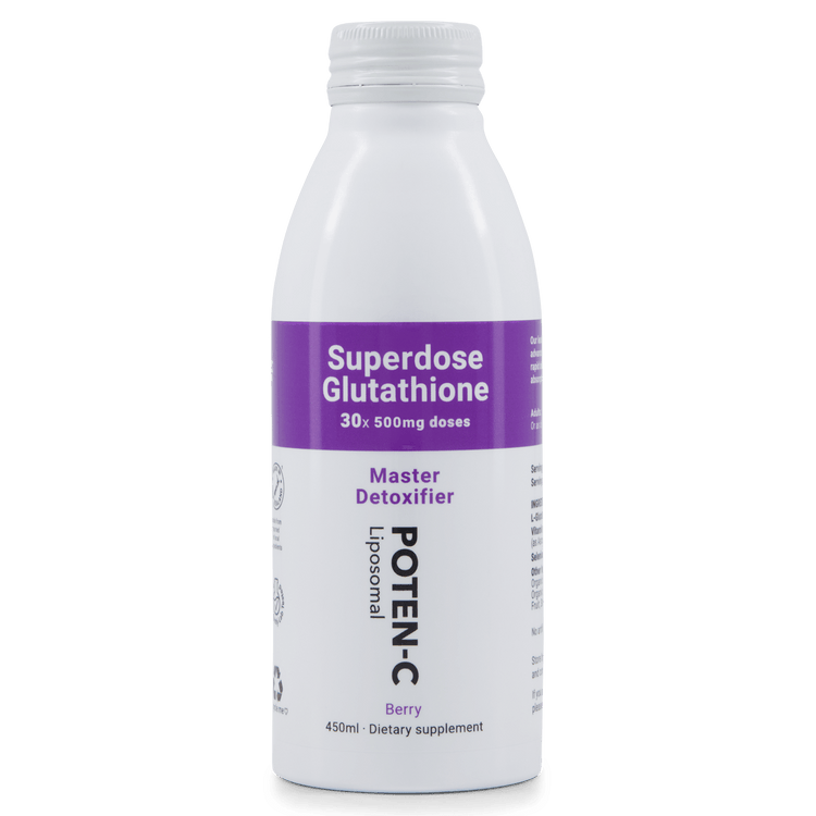Poten-C Superdose Liposomal Glutathione 500mg - NZ Health Store