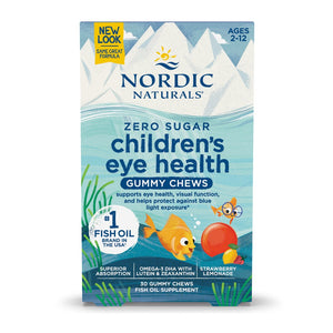 Nordic Naturals Children’s Eye Health Strawberry Lemonade, 30 Gummies