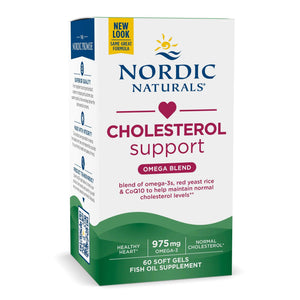 Nordic Naturals Cholesterol Support Omega Blend 60sg - NZ Health Store