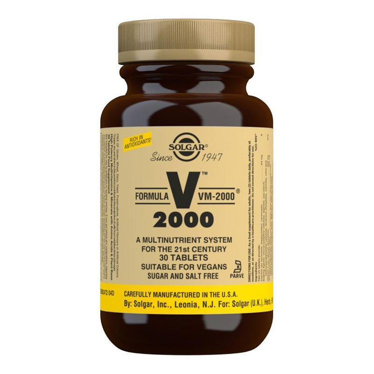 Solgar VM2000 Multi-Nutrient Tablets