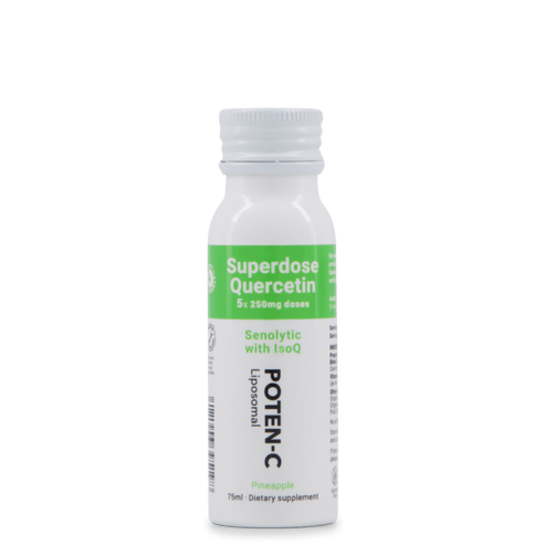 Poten-C Superdose Liposomal Quercetin 250mg - NZ Health Store
