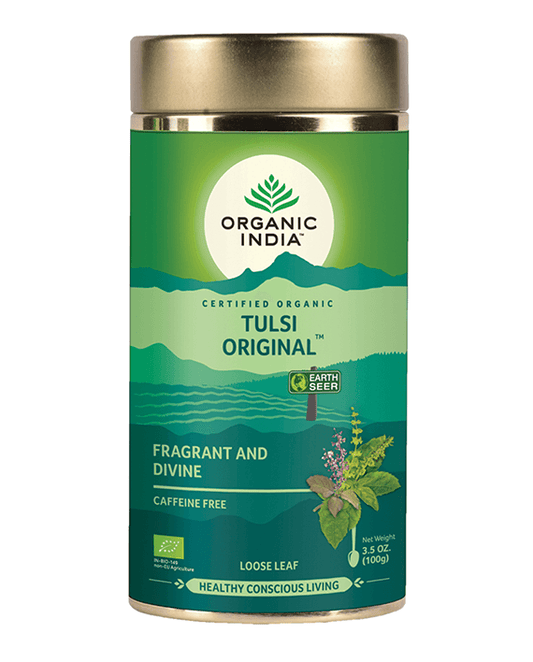 Organic India Tulsi Original Loose Leaf Tea, 100g - NZ Health Store