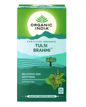 Organic India Tulsi Brahmi Tea, 25 tea bags - NZ Health Store