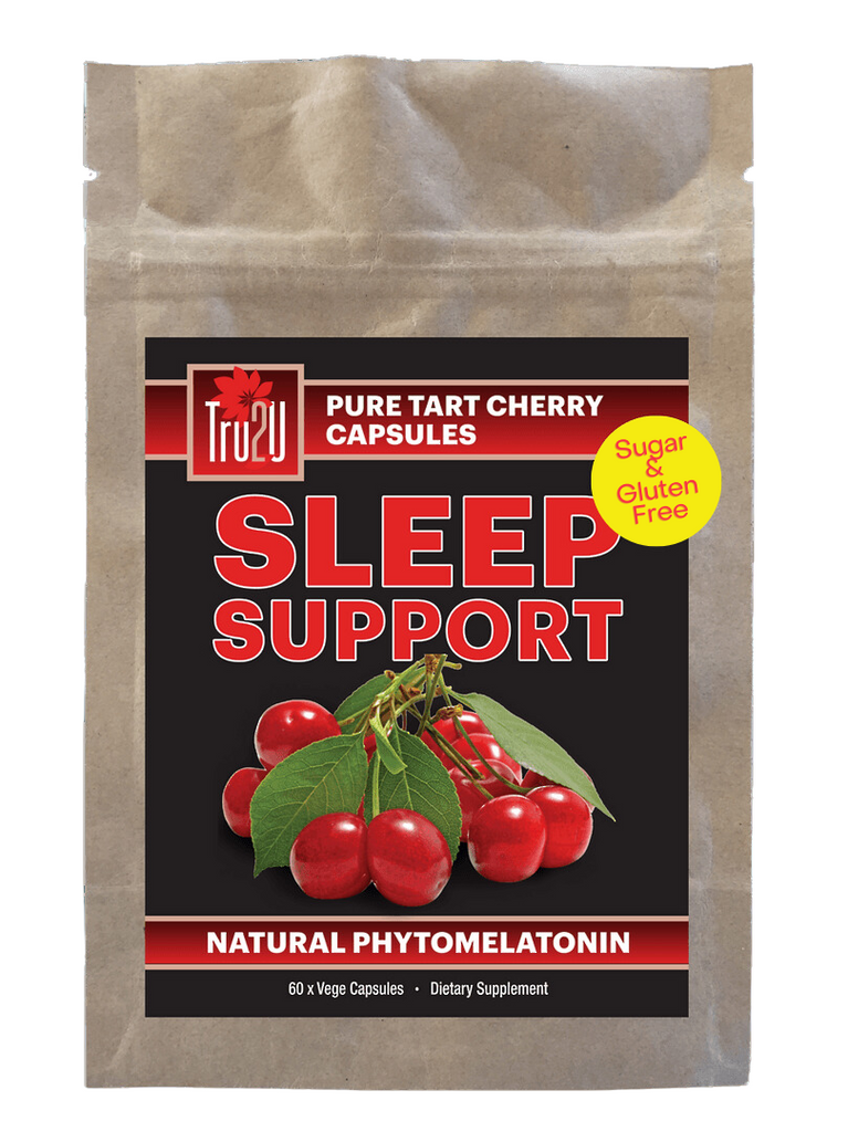 Tru2U Sleep Support Pure Tart Cherry, 60 Capsules