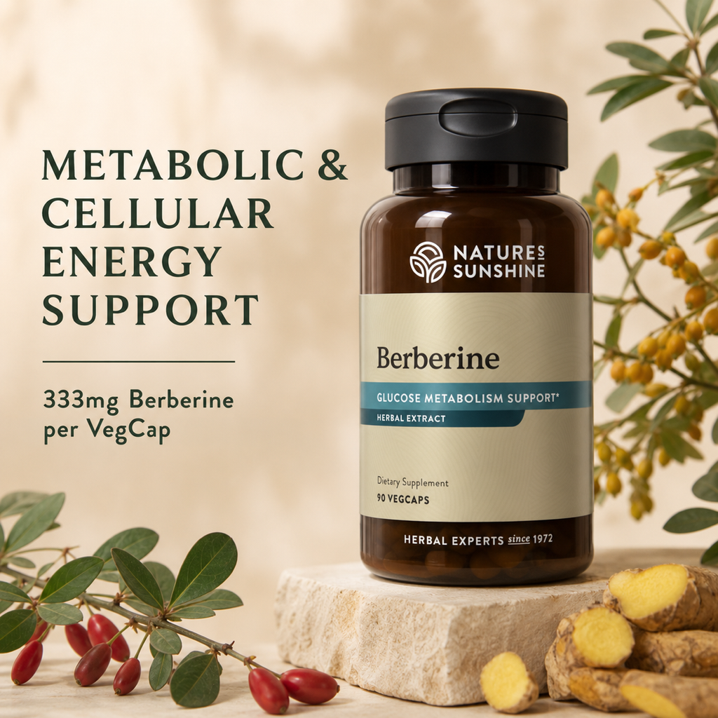 Natures Sunshine Berberine, 90 vcaps