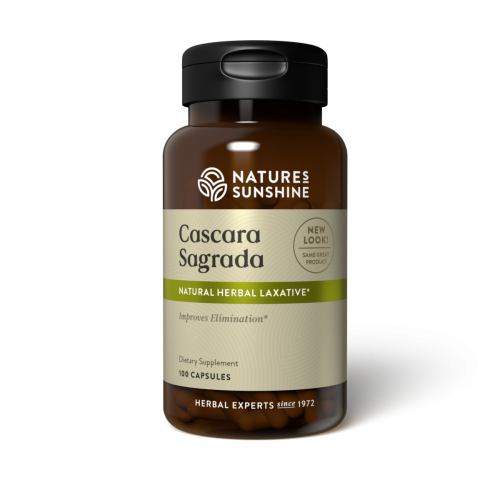 Natures Sunshine Cascara Sagrada, 100 caps