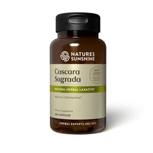 Natures Sunshine Cascara Sagrada, 100 caps