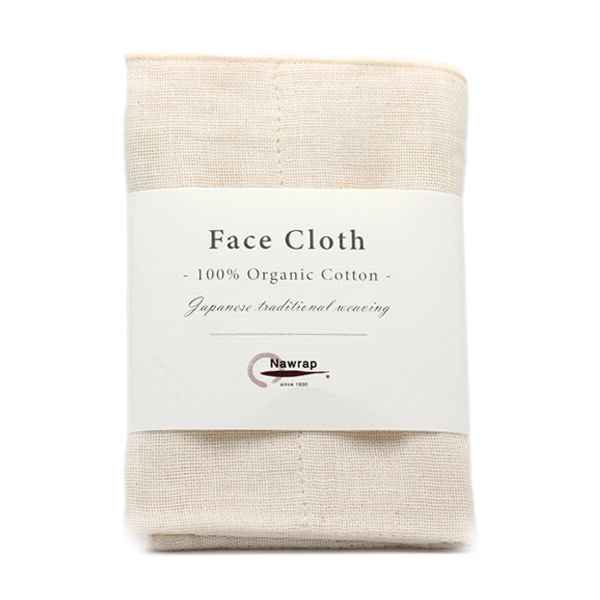 Nawrap Organic Face Cloth 25x25cm