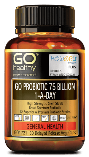 Go Healthy Go Probiotic 75 Billion - NZ Health Store