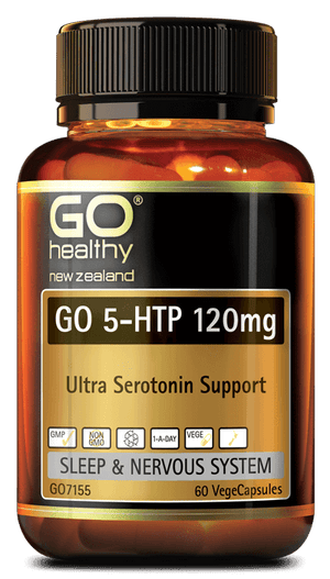 Go Healthy Go 5-HTP 120mg, 60 Capsules - NZ Health Store