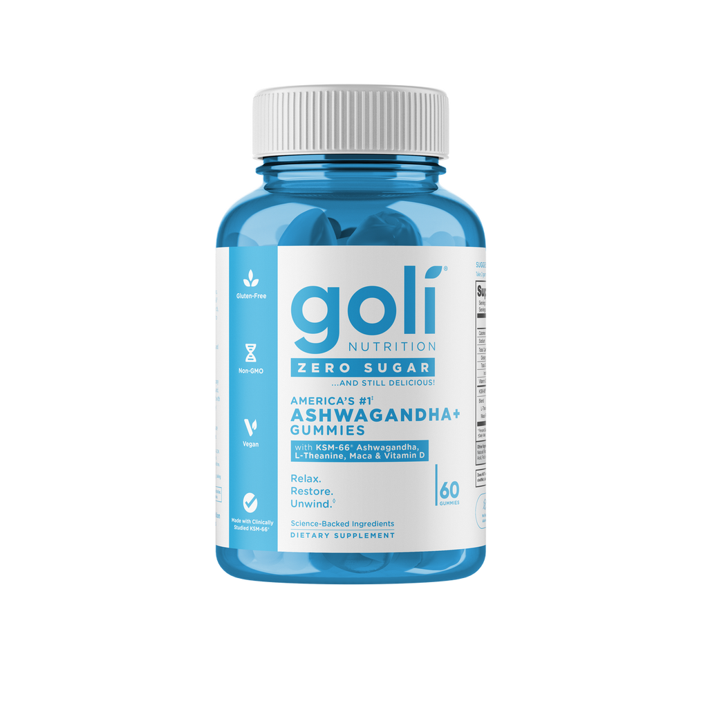 Goli Ashwagandha Gummies - Zero Sugar, 60 Gummies