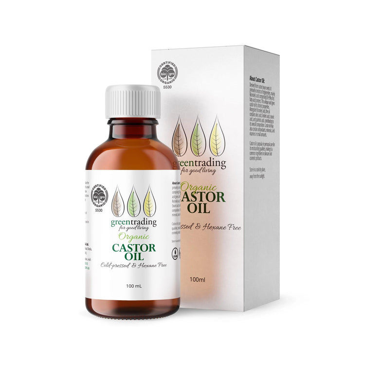 Green Trading Organic Castor Oil, 100ml - NZ Health Store