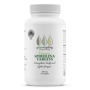 Green Trading Spirulina 500mg, 120 Tablets - NZ Health Store