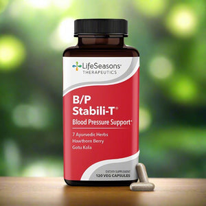 LifeSeasons B/P Stabili-T Blood Pressure Support, 120 Capsules - NZ Health Store