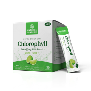 Natures Sunshine Chlorophyll Stick Pack - Lime Twist, 30 pack