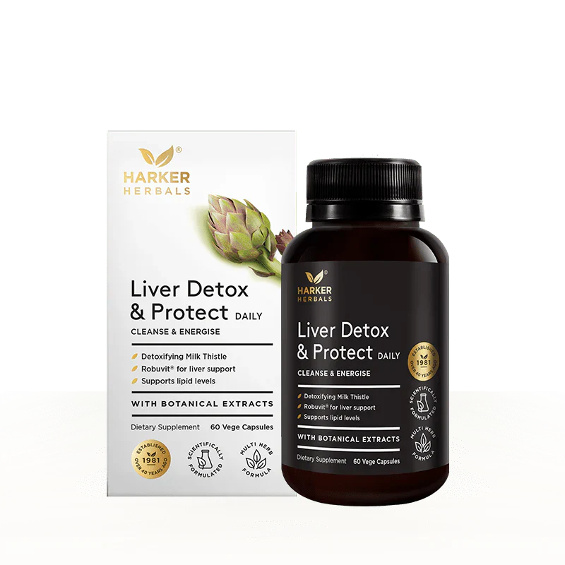Harker Herbals Liver Detox & Protect 60 Vege Capsules