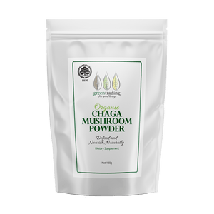 Green Trading Organic Chaga Mushroom Powder 120g