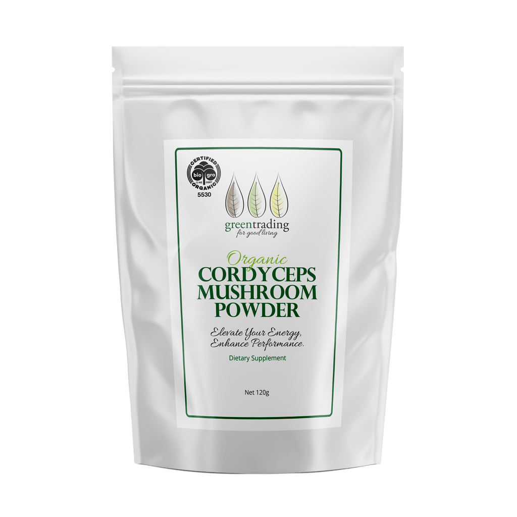 Green Trading Organic Cordyceps Mushroom Powder 120g