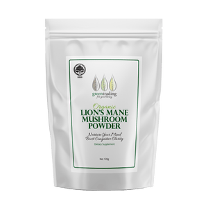 Green Trading Organic Lion's Mane Mushroom Powder 120g