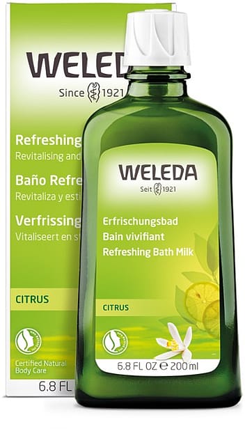 Weleda Citrus Refreshing Bath Milk, 200ml