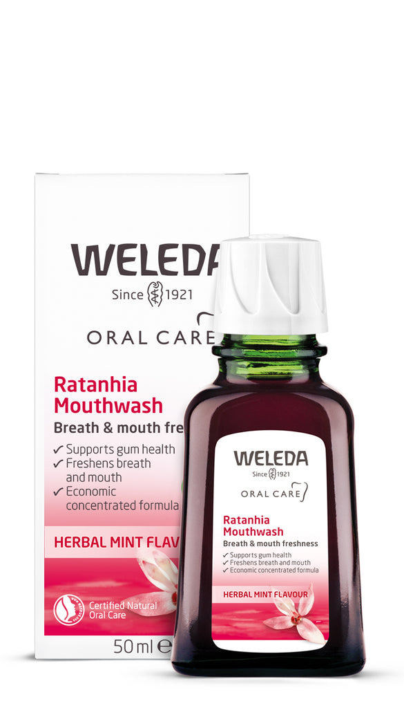 Weleda Ratanhia Mouthwash Concentrate, 50ml