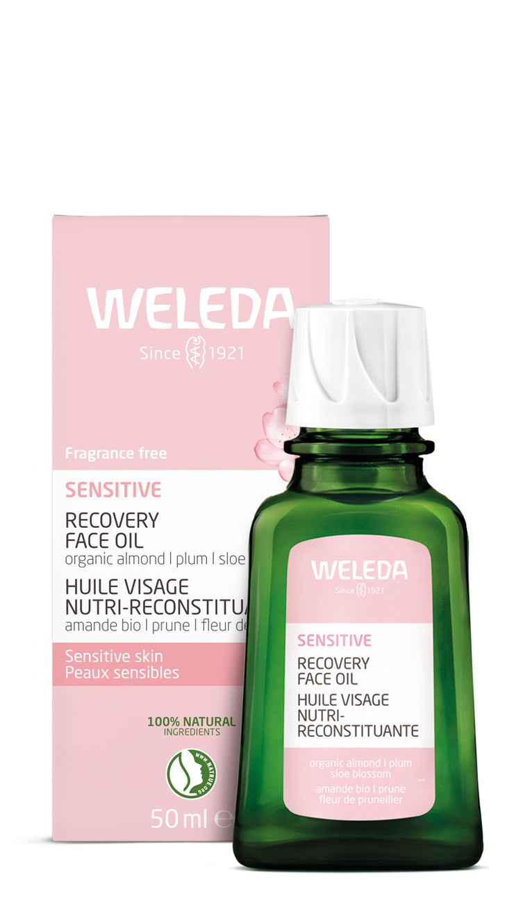 Weleda Sensitive Recovery Facial Oil - Almond, 50ml