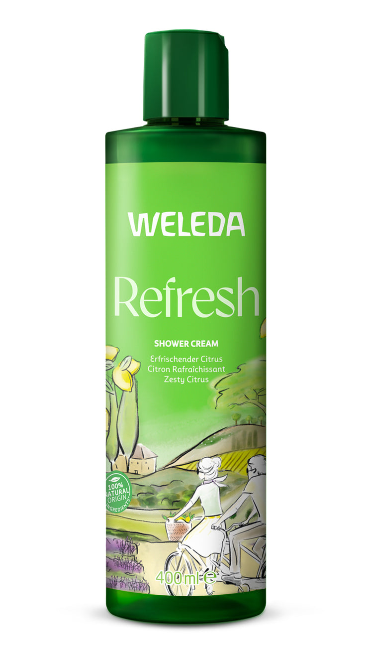 Weleda Refresh Shower Cream - Citrus, 400ml
