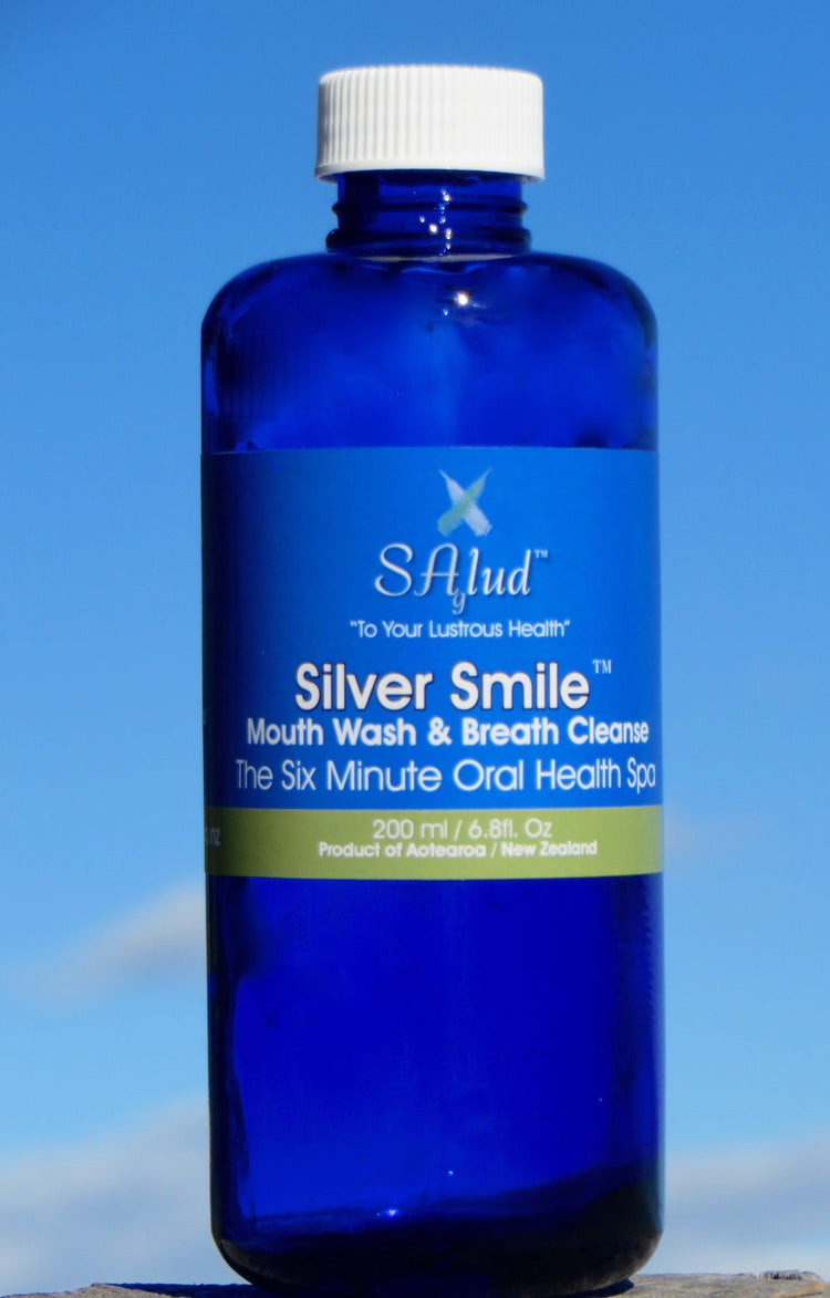 Salud Colloidal Silver Mouth Wash Breath Freshener, 200ml