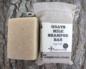 SNS Goats Milk Shampoo Bar Egg Yolk - NZ Health Store