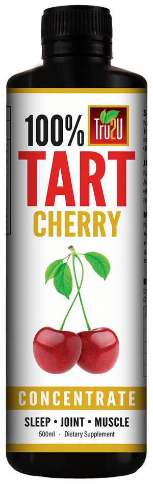 Tru2u Tart Cherry Concentrate 500ml - NZ Health Store
