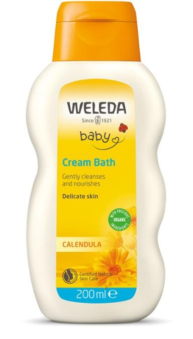 Weleda Baby Calendula Cream Bath, 200ml. Best Before 02.2024 - NZ Health Store