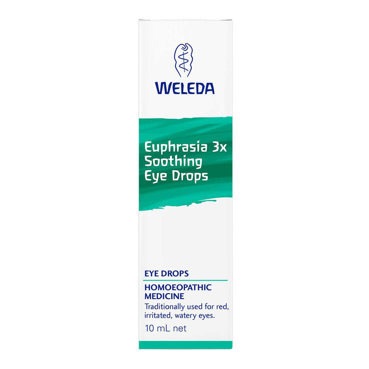 Weleda Euphrasia 3x Soothing Eye Drops, 10ml