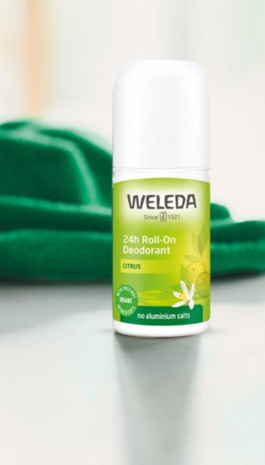 Weleda Citrus 24h Roll-On Deodorant, 50ml