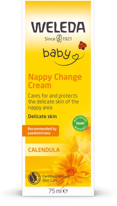 Weleda Baby Calendula Nappy Change Cream, 75ml Best Before 03.2024