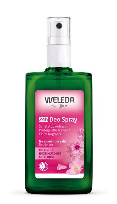 Weleda Wild Rose 24h Deodorant Spray, 100ml