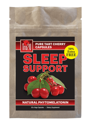 Tru2U Sleep Support Pure Tart Cherry, 60 Capsules