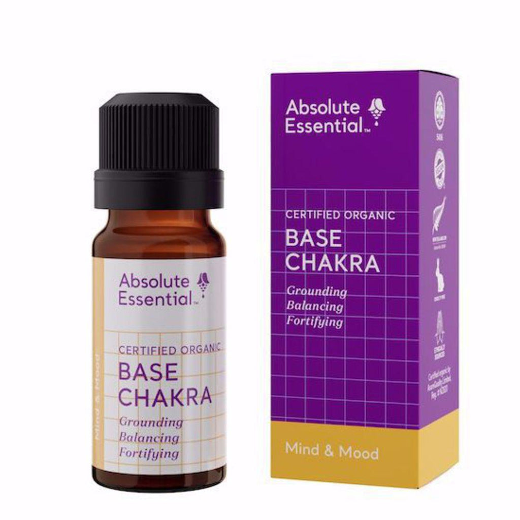 Absolute Essential Base Chakra Oil (Organic), 10ml