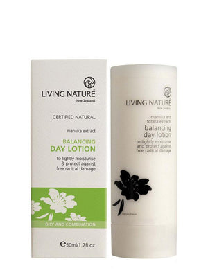 Living Nature Balancing Day Lotion (oily/anti acne), 50ml - NZ Health Store