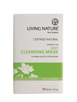 Living Nature Deep Cleansing Mask, 50ml - NZ Health Store