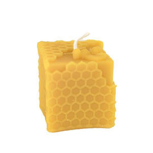 Hexton Bee Company Honeycomb Cube Candle - NZ Health Store