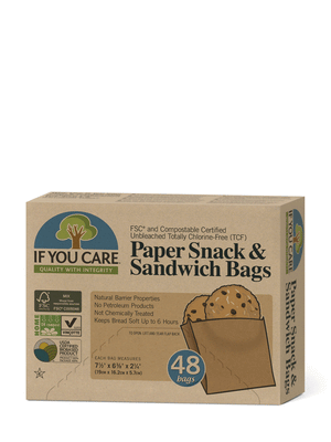 If You Care Snack Paper Bags (Non Waxed) - NZ Health Store