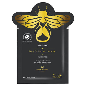 Living Nature Bee Venom Mask, 20ml - NZ Health Store