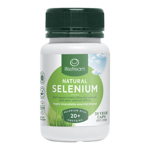 Lifestream Natural Selenium, 30 Capsules - NZ Health Store